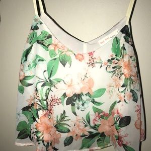 Floral Crop Top